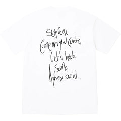Supreme Aphex Twin Windowlicker Tee White