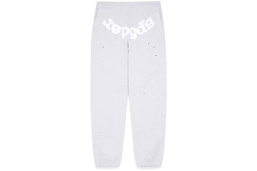 Sp5der OG Web Heather Grey Sweatpants