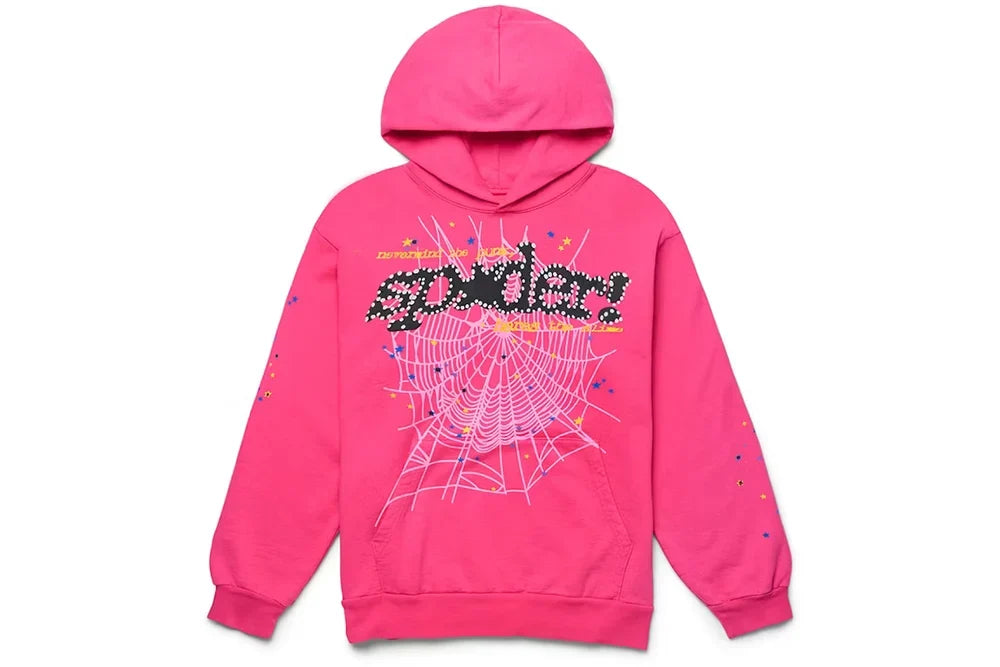 Sp5der P*NK V2 Set Pink Zestaw