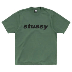 Stussy Shark Tee Pigment Dyed Green