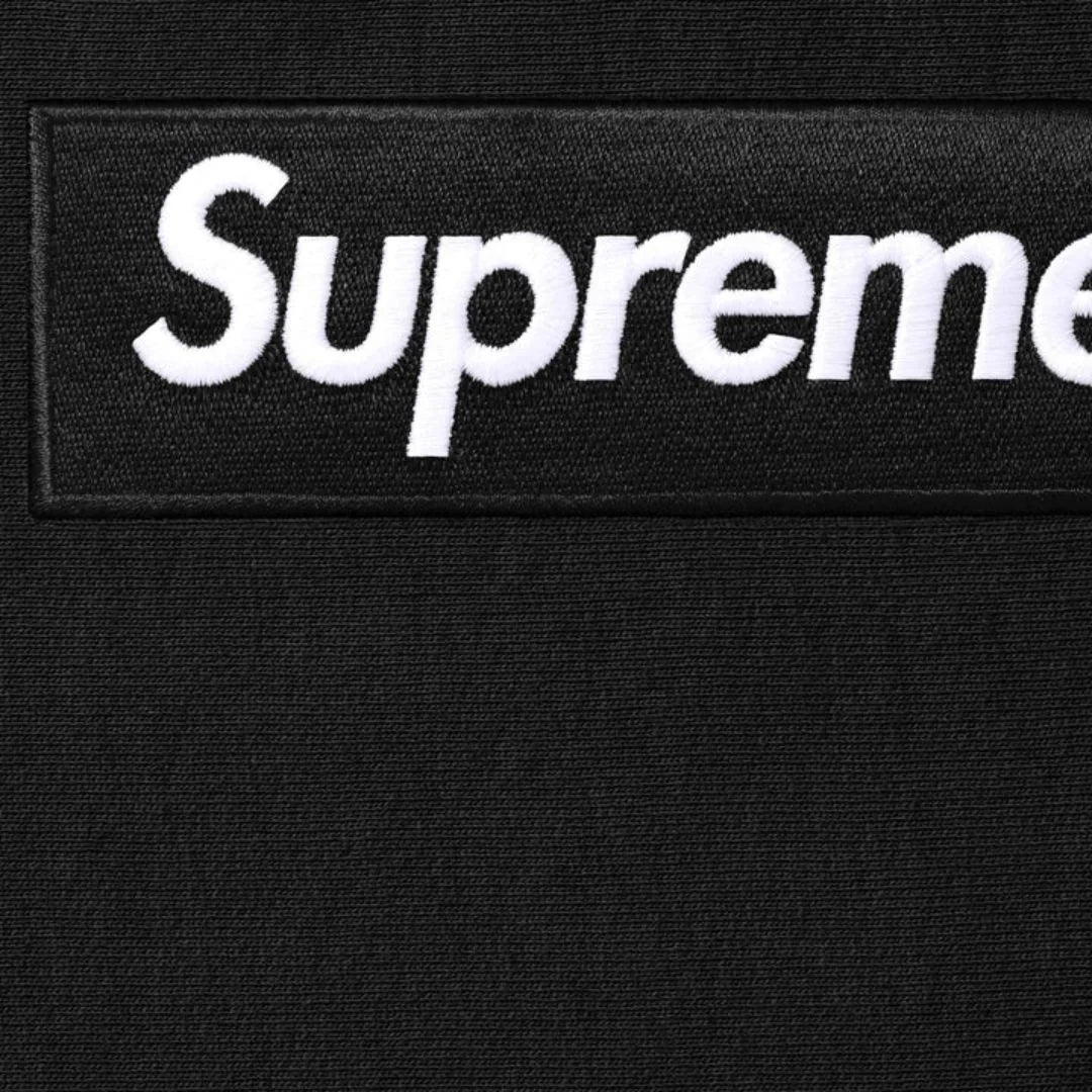 Supreme Box Logo Hooded Sweatshirt Black (FW25)