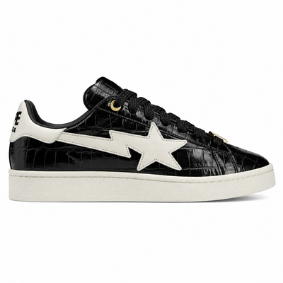 Adidas Campus 00s Bape World Cup Pack Black White - SneakersJoint