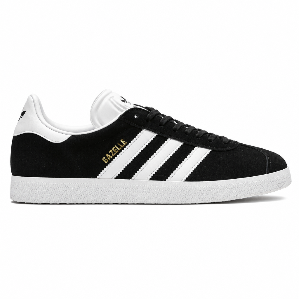 adidas Gazelle Core Black Cloud White Gold - SneakersJoint