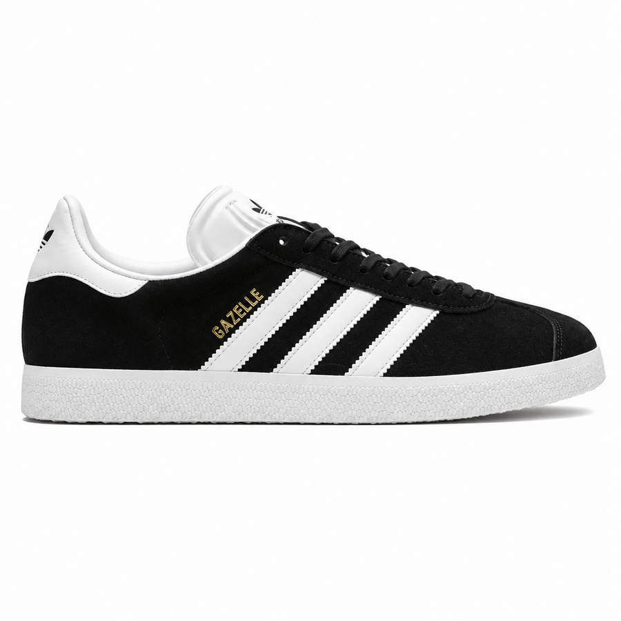 adidas Gazelle Core Black Cloud White Gold