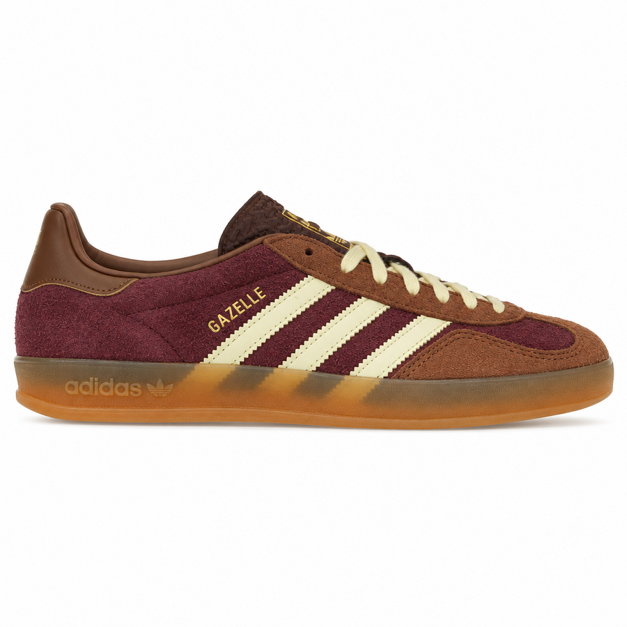 adidas Gazelle Indoor Maroon Almost Yellow