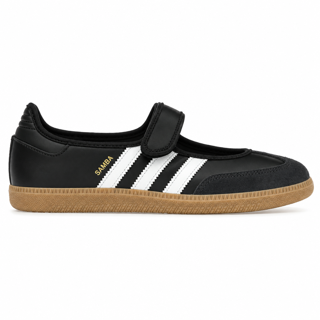 Adidas Samba Jane | Black White Gum
