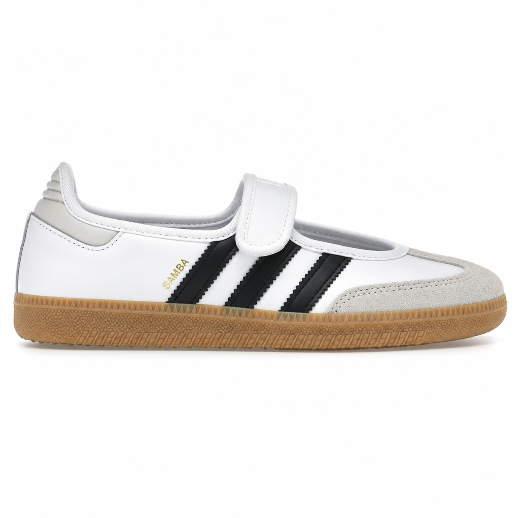 Adidas Samba Jane | White Black Gum