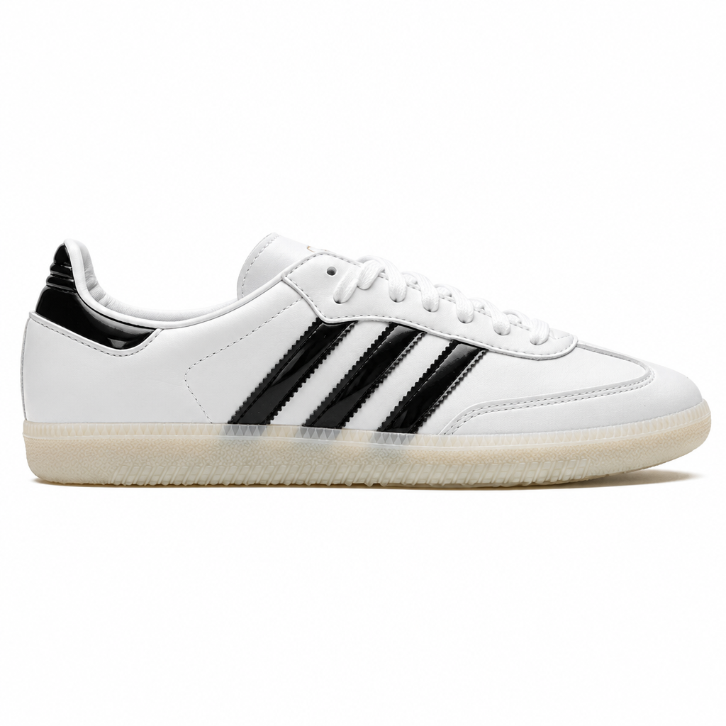 adidas Samba Jason Dill White Black Patent