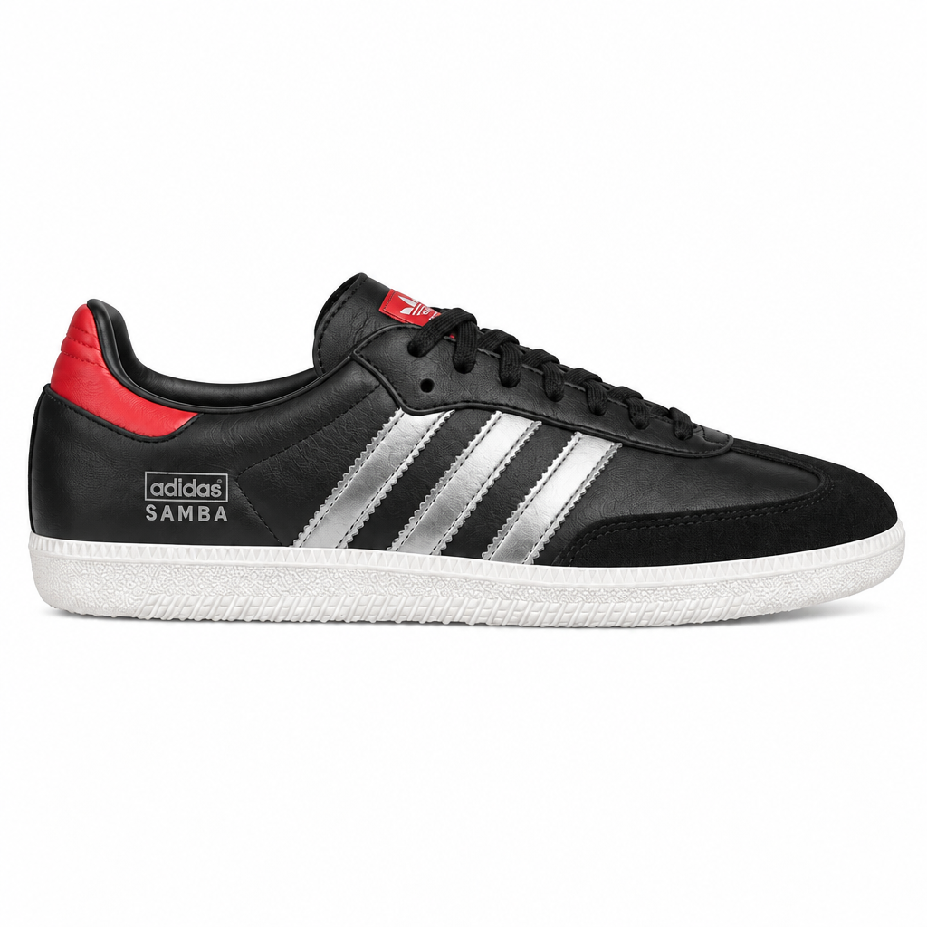 adidas Samba OG Core Black Silver Metallic