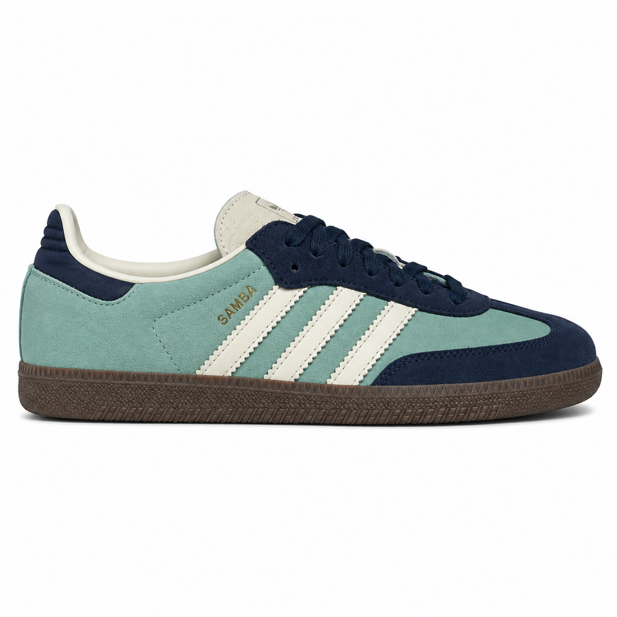 adidas Samba OG Hazy Green Night Indigo
