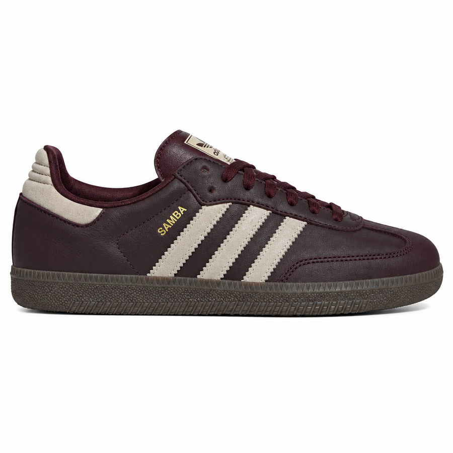 adidas Samba OG Maroon Crystal Sand (Women's)