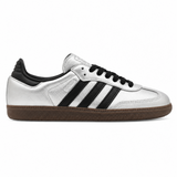 adidas Samba OG Silver Metallic Black Gum