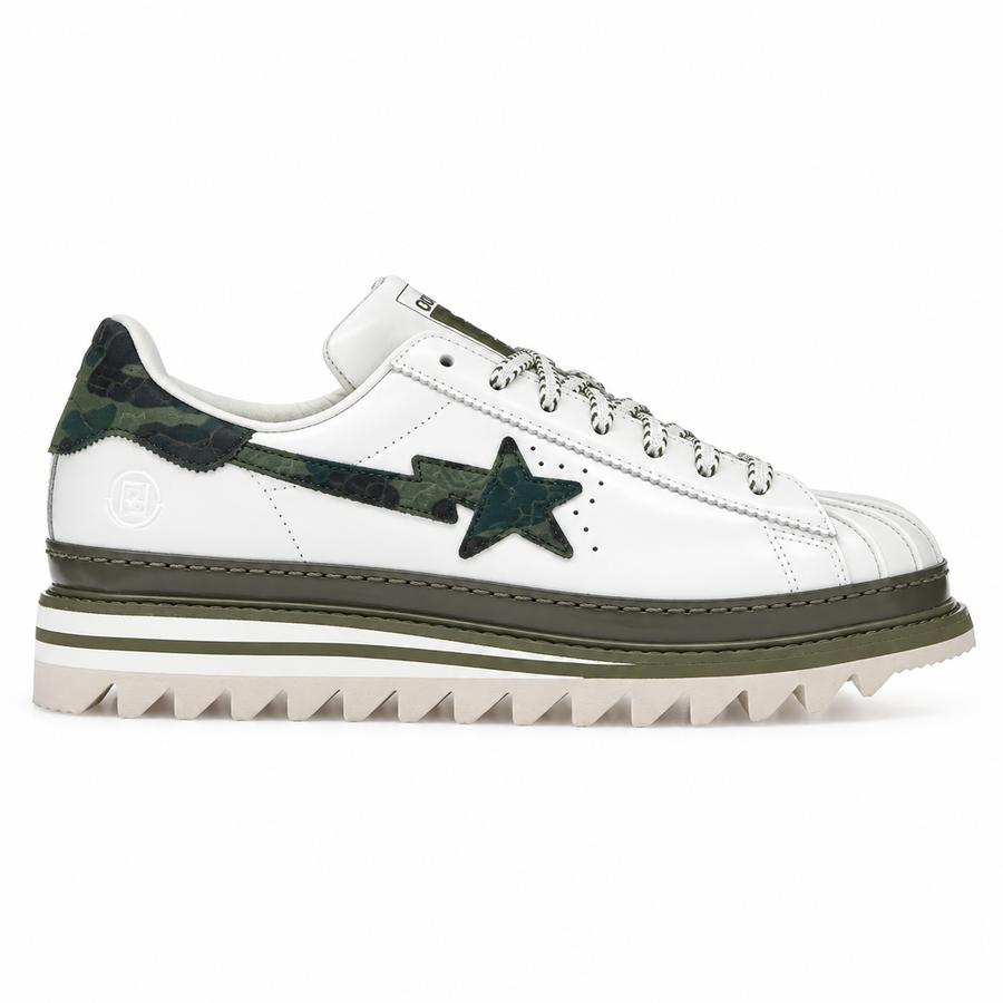 Adidas Superstar CLOT by Edison Chen x Bape Off White