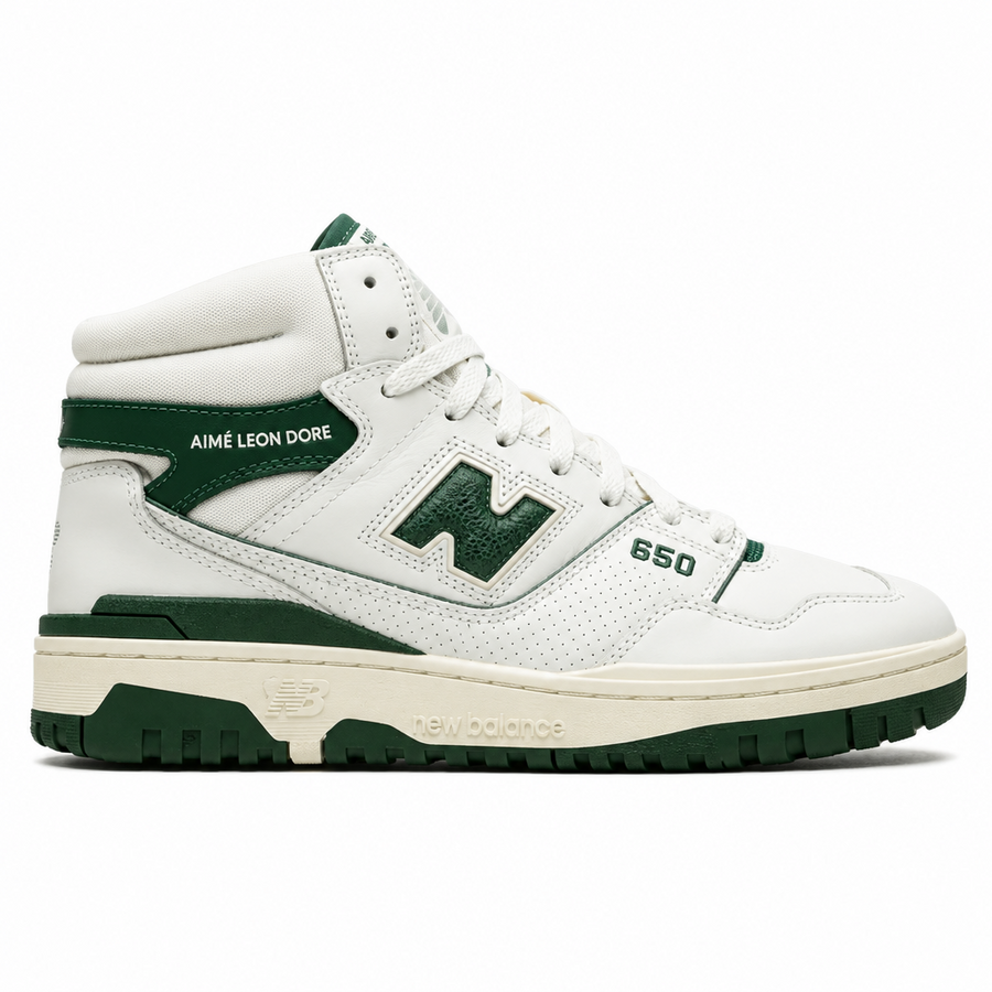Aime Leon Dore x New Balance 650R White Green