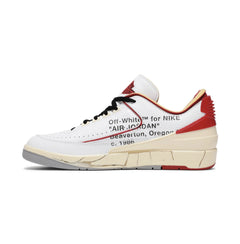 Off-White x Air Jordan 2 Retro Low SP White Varsity Red