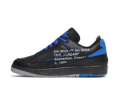 Off-White x Air Jordan 2 Retro Low SP Black Varsity Royal