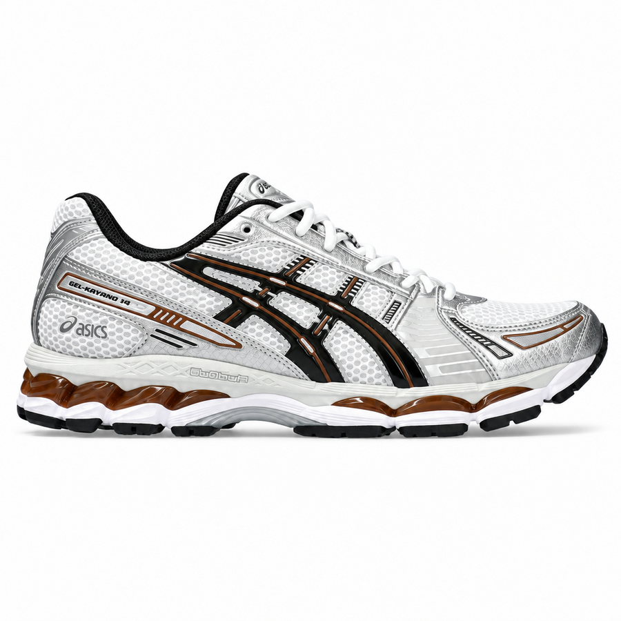 ASICS Gel-Kayano 12.1 White Graphite Grey Brown