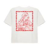 Cafe Societe Cropped T-shirt Slavic Girl