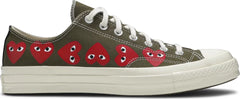 Converse Chuck Taylor All-Star 70 Hi Comme des Garçons Play Multi-Heart Green