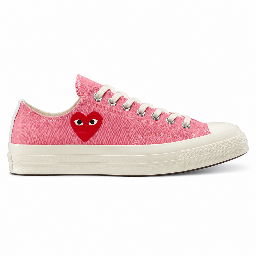 Comme des Garçons x Converse Chuck Taylor All-Star 70s Ox CDG PLAY Bright Pink