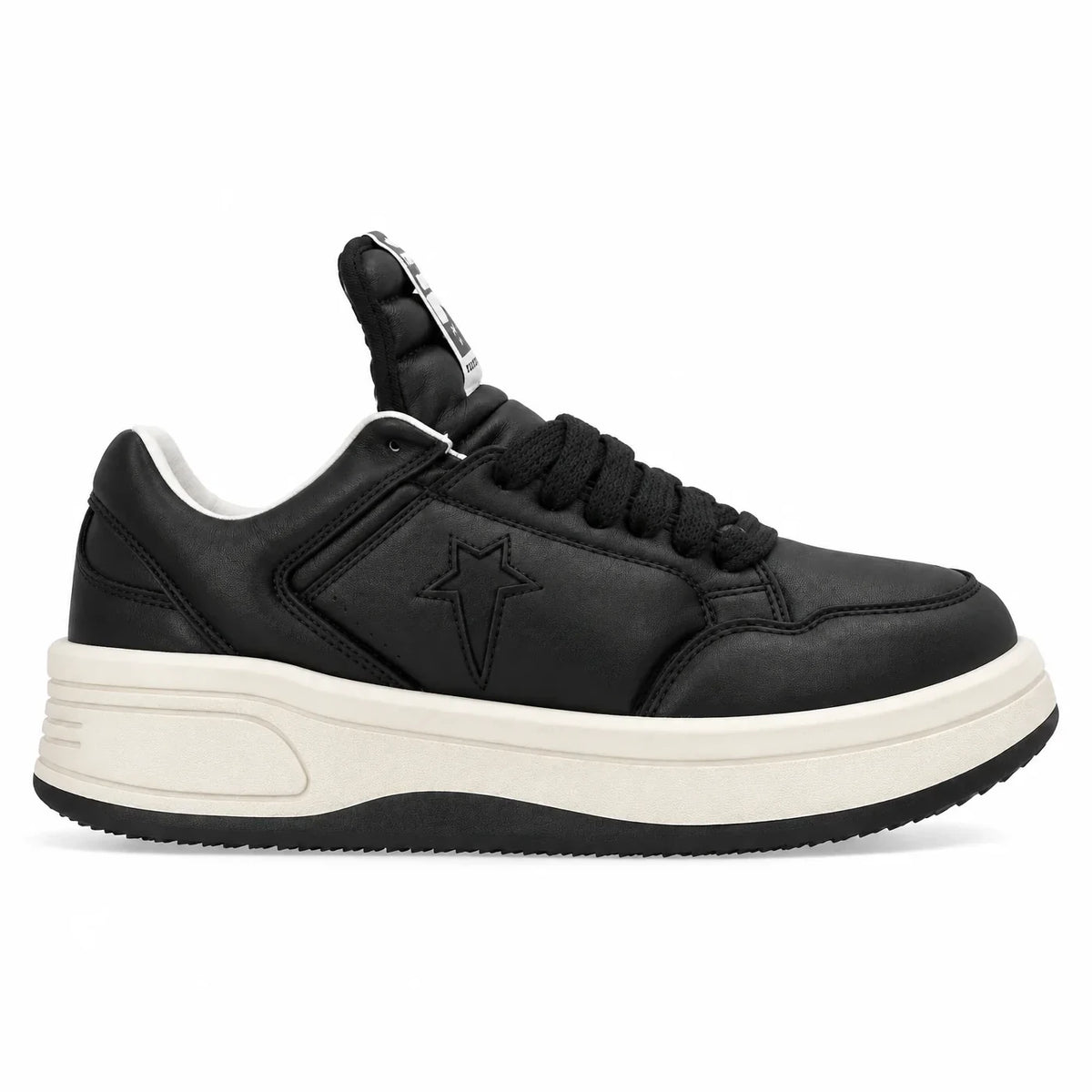 Rick Owens DRKSHDW x Converse TURBOWPN Low Black Cloud Cream