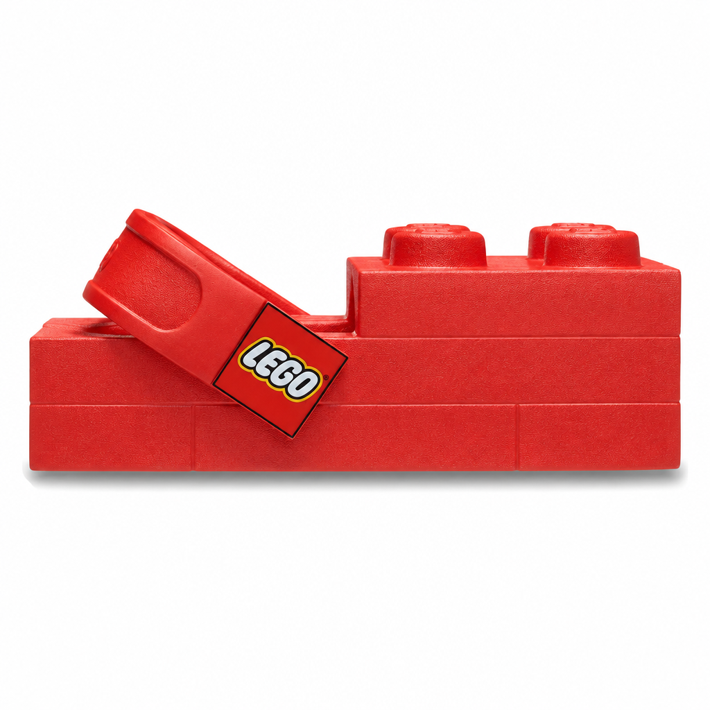Crocs Brick Clog LEGO Red