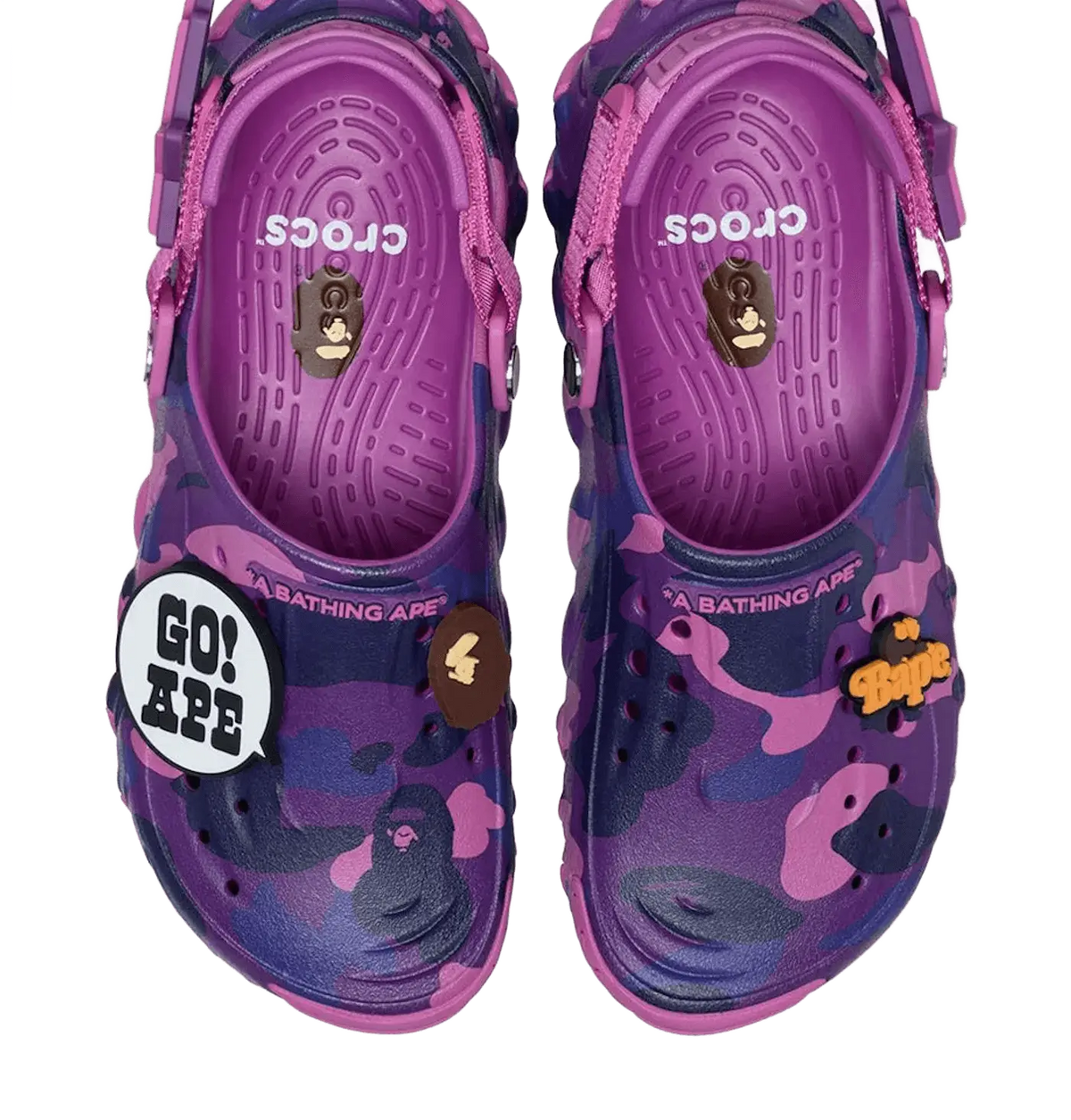 Crocs Echo RO Clog Bape Grapeberry Camo