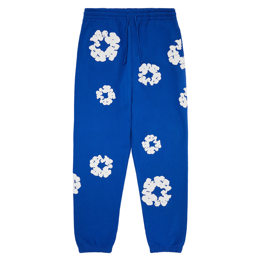 Denim Tears The Cotton Wreath Sweatpants Royal Blue
