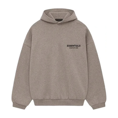 Fear of God Essentials Fleece Hoodie Heather Gray (FW24)