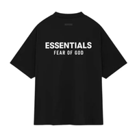 Fear of God Essentials Jersey Crewneck Tee Black