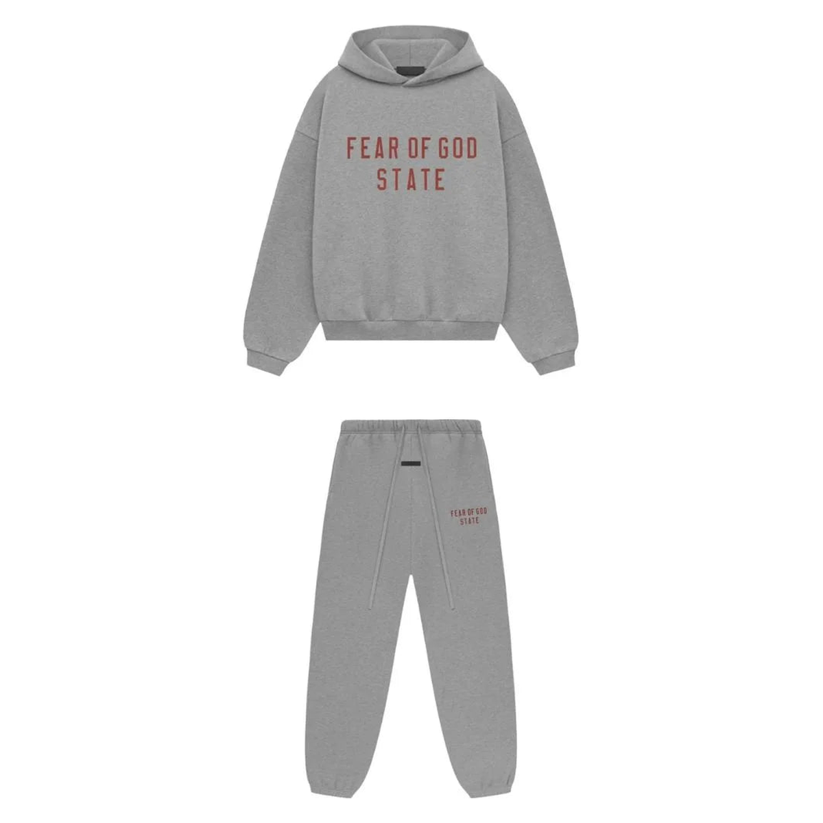 Fear of God Essentials Long Set Dark Heather Fleece