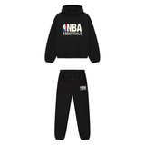 Fear of God Essentials NBA Long Set Black