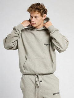 Fear of God Essentials Hoodie Dark Oatmeal