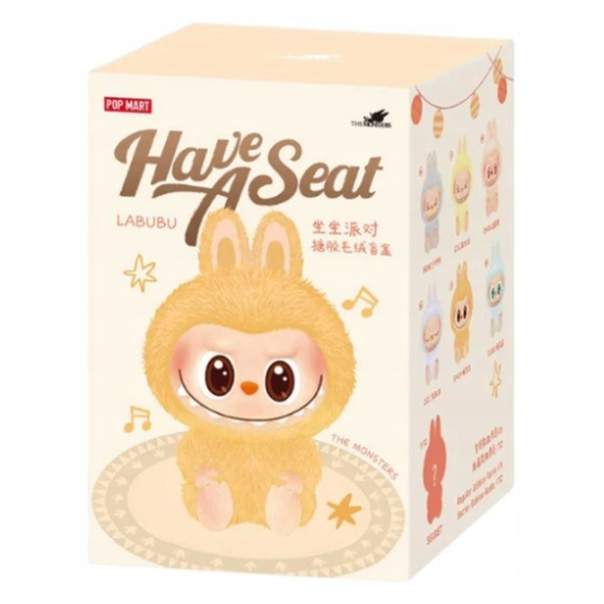 Figurka Labubu The Monsters Have a Seat Vinyl Plush Sealed Case