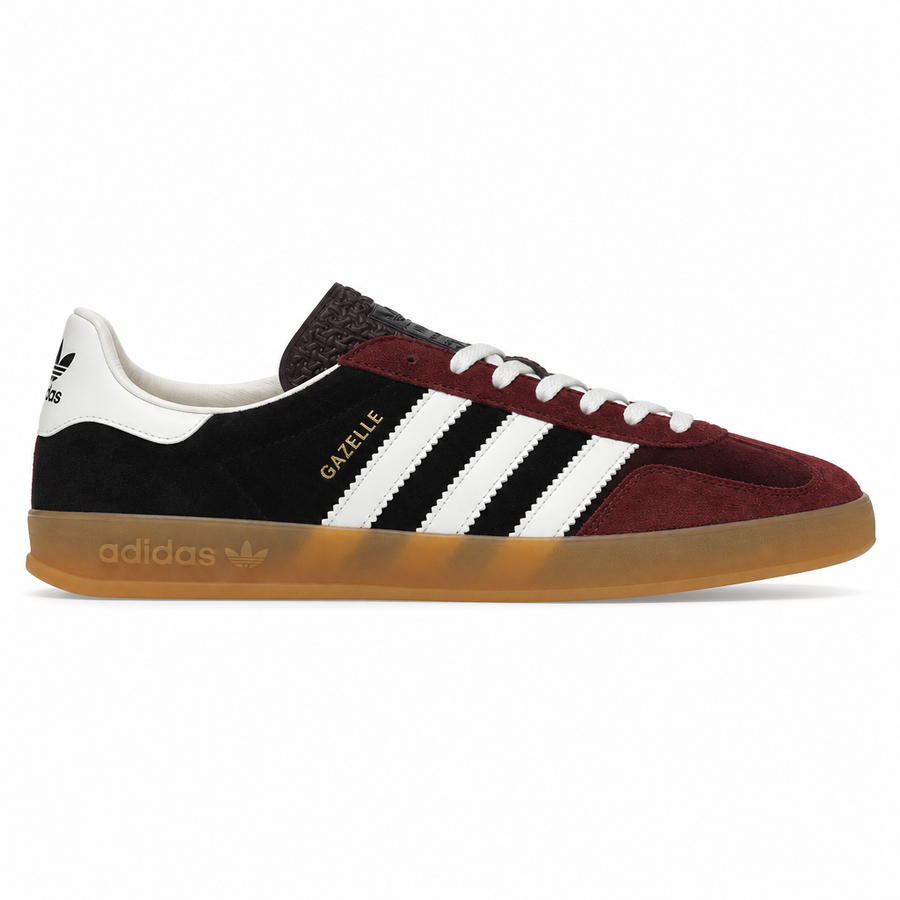 Gucci x adidas Gazelle Burgundy Velvet