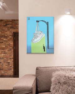 Obraz na płótnie Yeezy Boost 350 v2 Painting