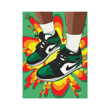 Obraz na płótnie Air Jordan 1 Pine Green