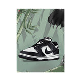 Leinwandbild Nike Dunk Low Panda