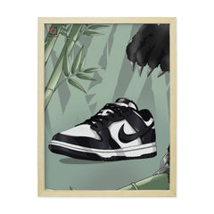 Leinwandbild Nike Dunk Low Panda