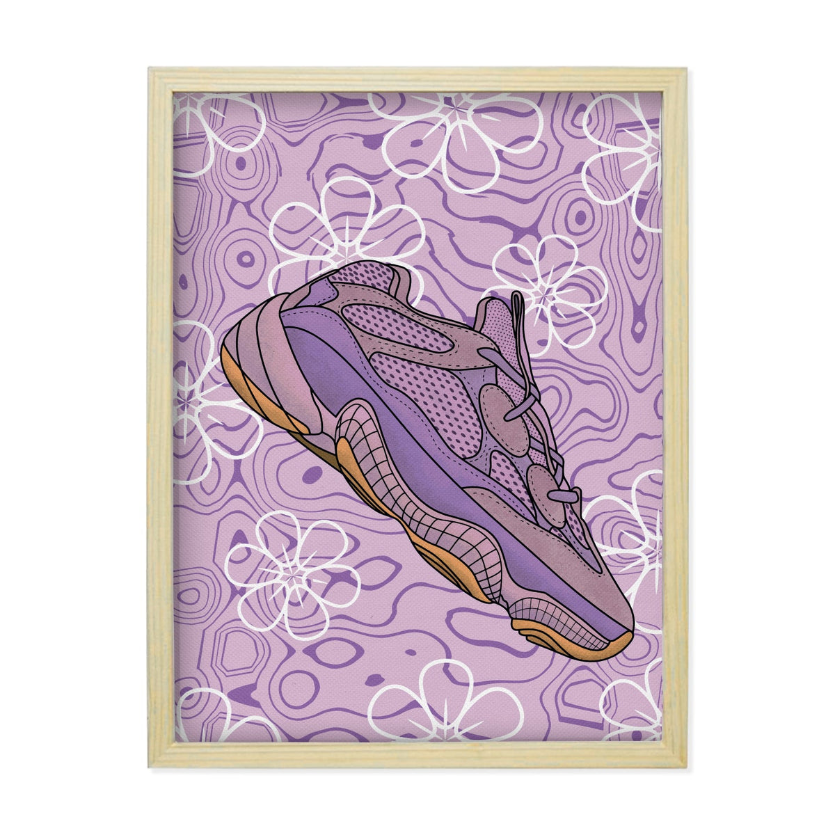 Painting Yeezy 500 Pink