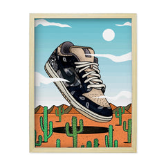Canvas print Nike Dunk Low Travis Scott