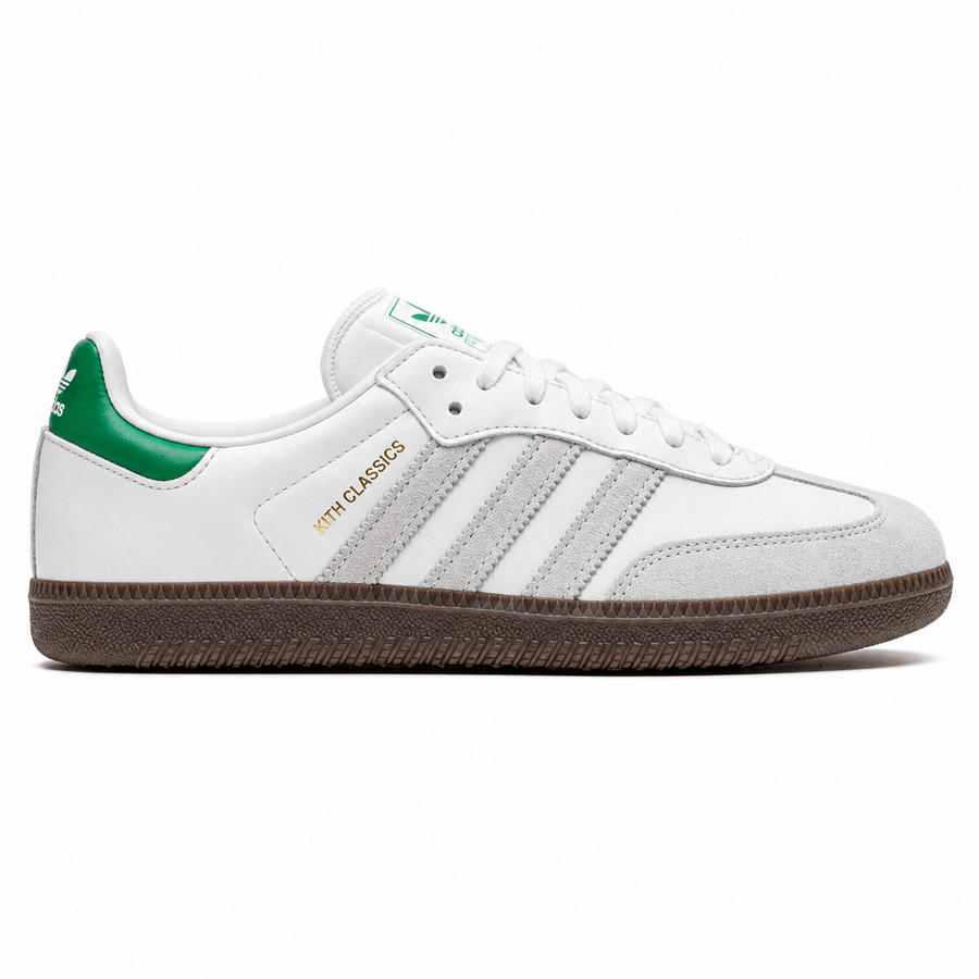 Kith Classics x adidas Samba OG Program White