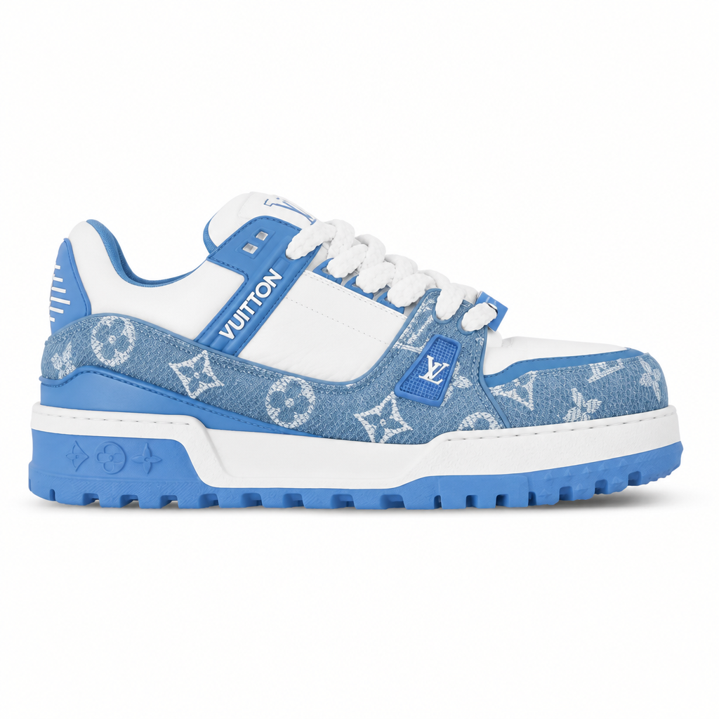 Louis Vuitton LV Trainer Maxi Monogram Blue