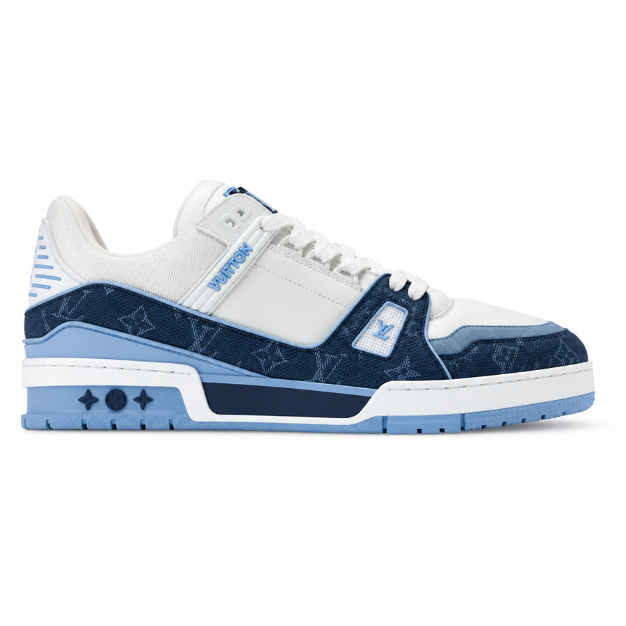 Louis Vuitton LV Trainer Monogram Marine