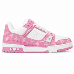 Louis Vuitton LV Trainer Monogram Pink