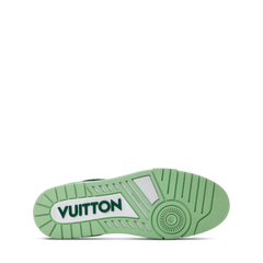 Louis Vuitton LV Trainer Monogram Denim Green