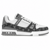 Louis Vuitton Trainer Monogram Denim Grey White