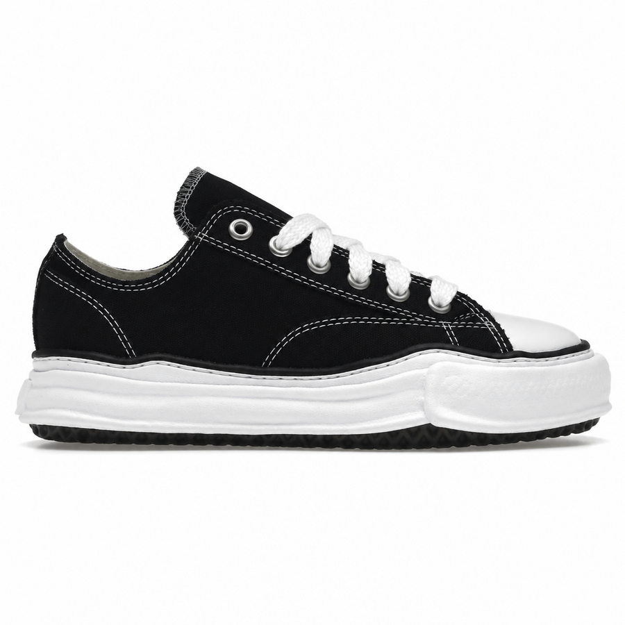 Maison Mihara Yasuhiro Peterson OG Sole Canvas Low Black