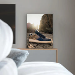 Leinwandbild Nike Air Force 1 Low x Travis Scott