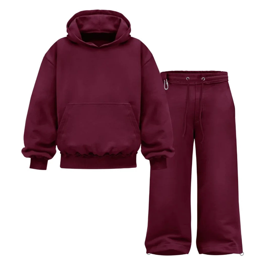 MSC DESIGN Burgundy Set
